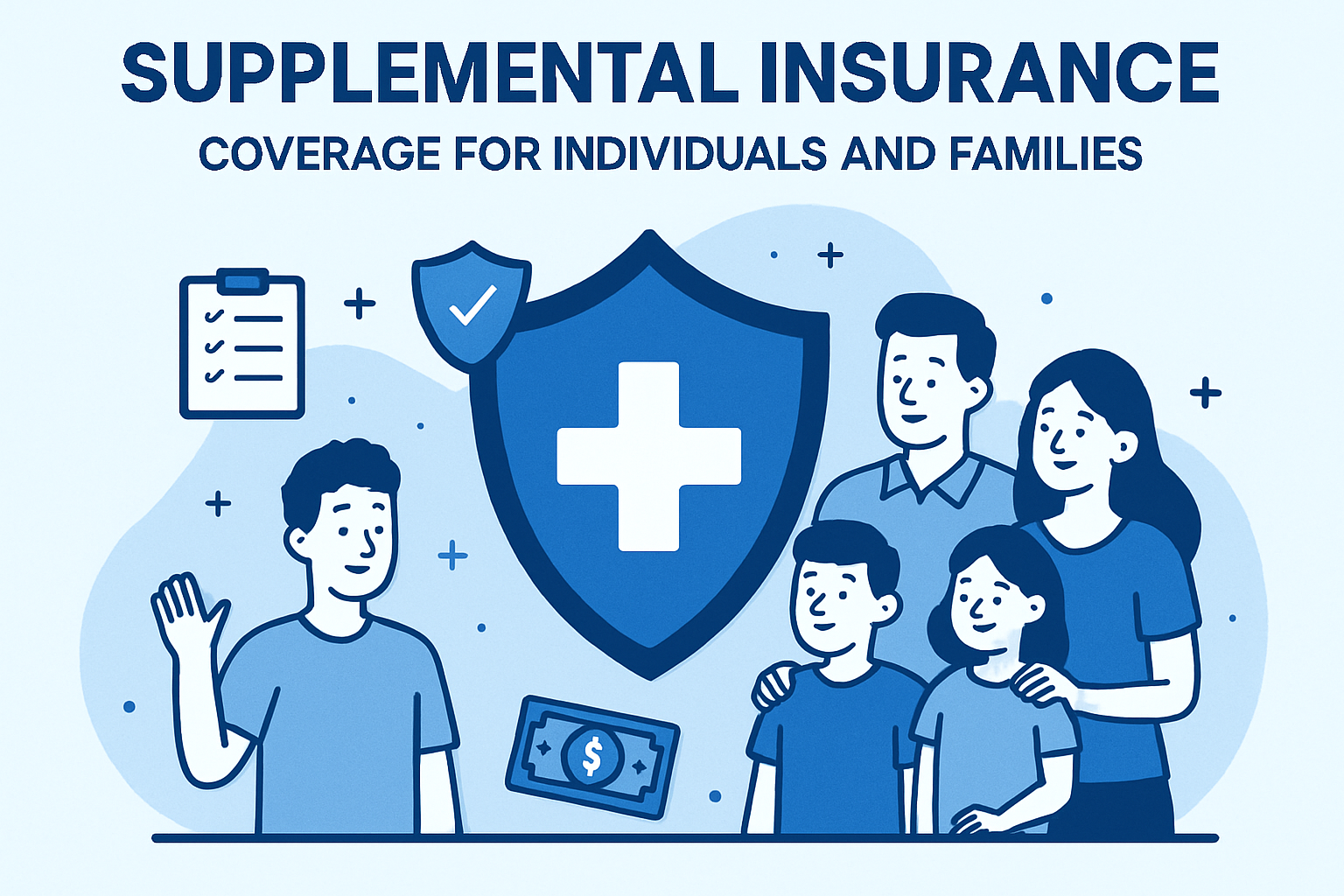 Supplemental insurance coverage for individuals and families