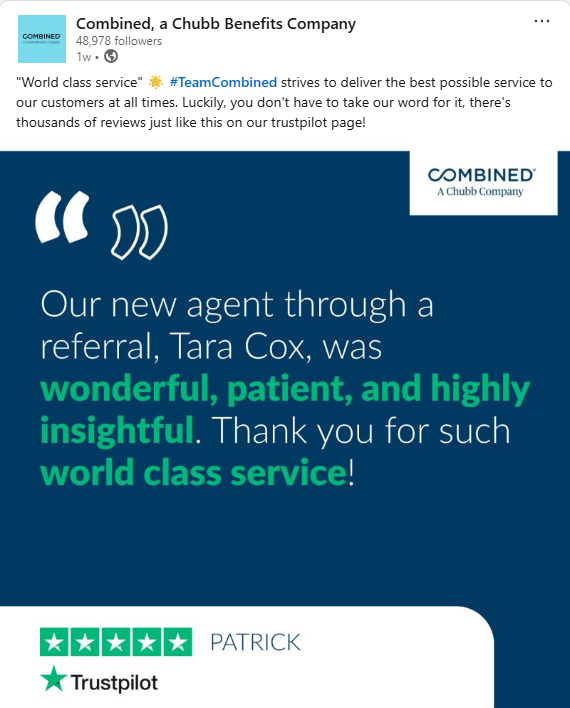 Tara Cox-Combined World Class Service Tara Cox-Combined World Class Service